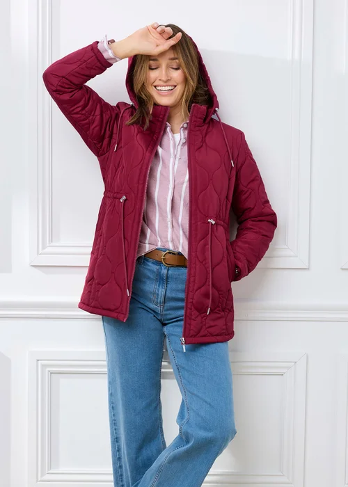 Cotton Traders Ruby Showerproof Hooded Jacket - 14 Image 1