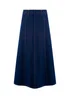 Cotton Traders Indigo Jersey Denim Pull-On Maxi Skirt - 8 Image 1