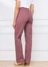 Cotton Traders Vintage Rose Premium Pull-On Twill Straight Leg Jeans - 12/L25 Image 3