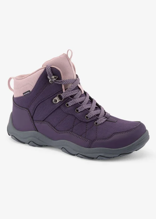 Cotton Traders Blackcurrant Waterproof Ramble Boots - 7 Image 1