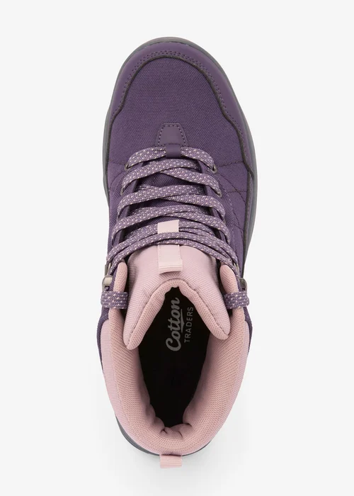 Cotton Traders Blackcurrant Waterproof Ramble Boots - 7 Image 2