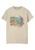 Spiral Galaxy Costa Del Sol Sand Graphic Boyfriend Fit T-Shirt - 2XL Image 1