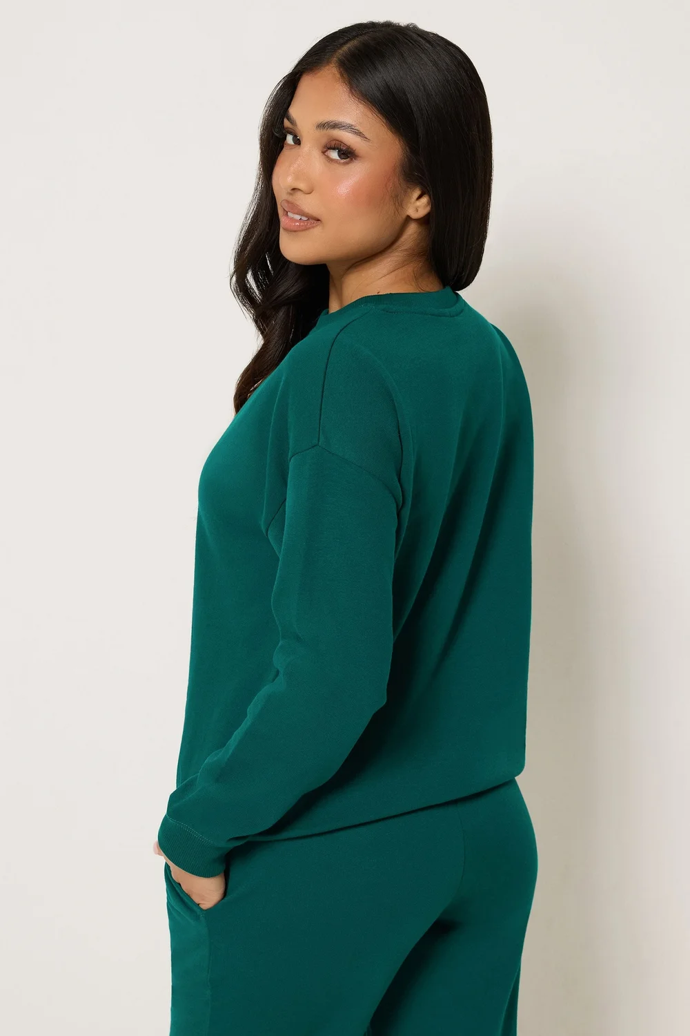 PixieGirl Petite Forest Green Sweatshirt - 10 Image 4