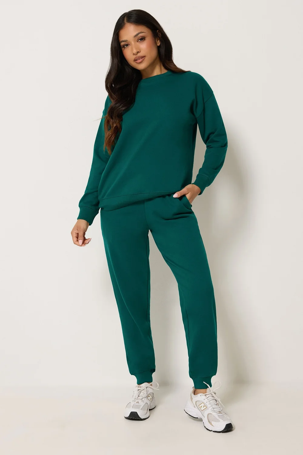 PixieGirl Petite Forest Green Sweatshirt - 10 Image 3