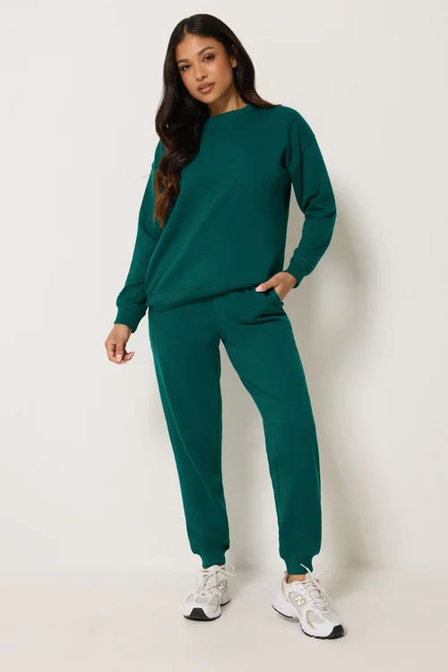 PixieGirl Petite Forest Green Sweatshirt - 10 Image 3