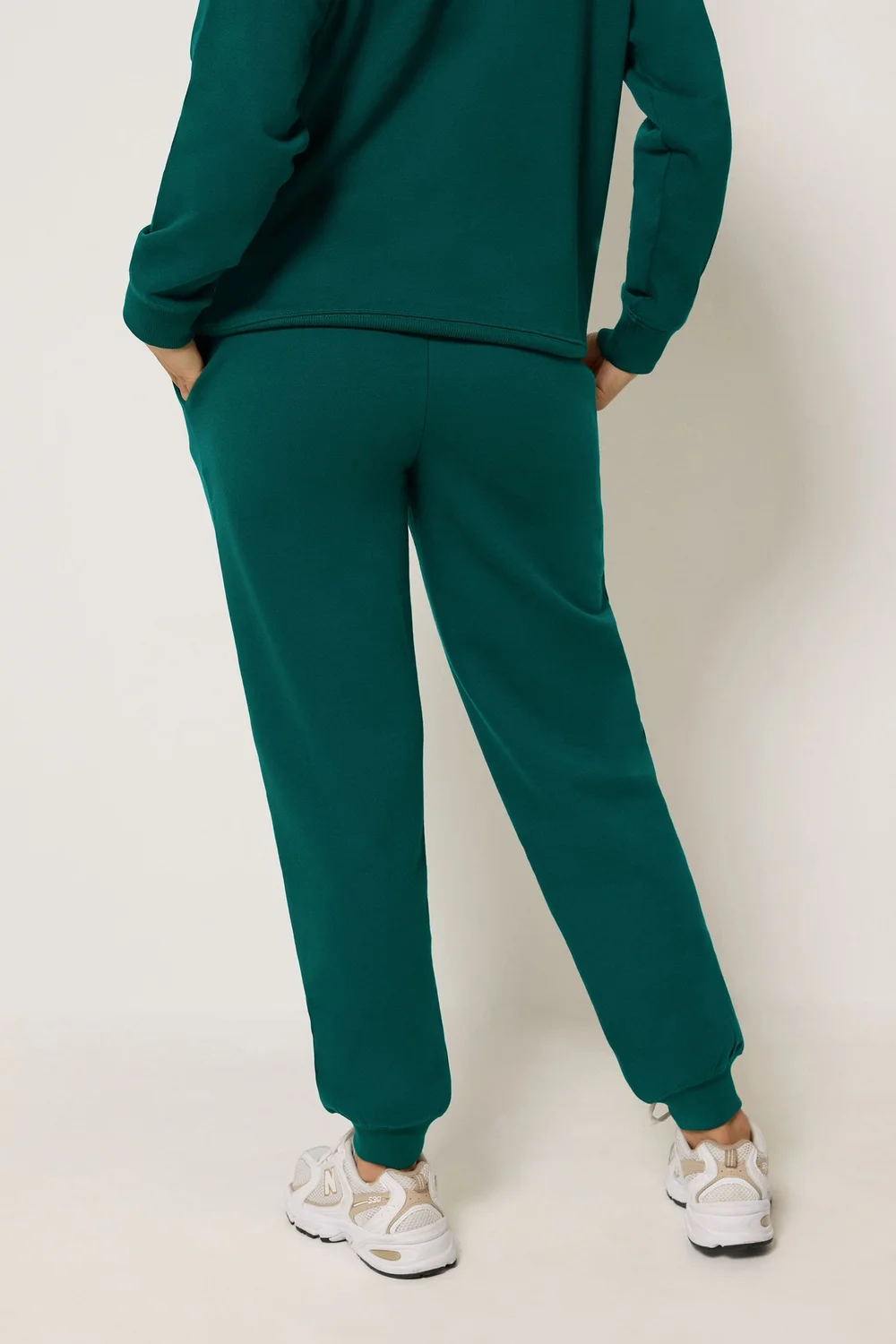 PixieGirl Petite Forest Green Cuffed Joggers - 12/L27 Image 3