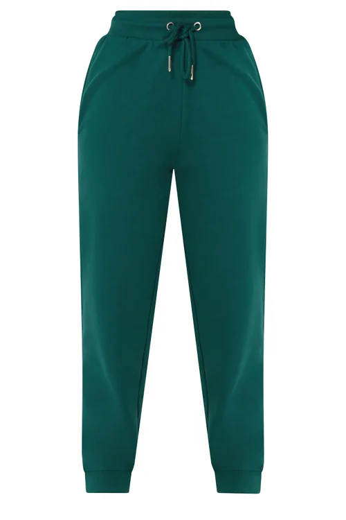 PixieGirl Petite Forest Green Cuffed Joggers - 12/L27 Image 5