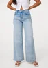 Pink Vanilla Blue Whisker Wide Leg Jeans - XL Image 2