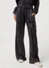 Pink Vanilla Black Halo Diamante Wide Leg Joggers - L Image 3