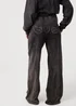 Pink Vanilla Black Halo Diamante Wide Leg Joggers - L Image 4