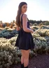 Pink Vanilla Black Bow Back Mini Dress - 10 Image 1