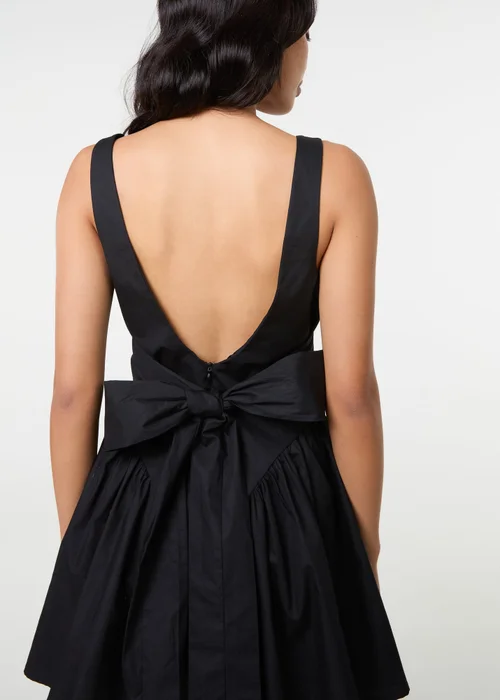 Pink Vanilla Black Bow Back Mini Dress - 10 Image 4