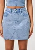 Pink Vanilla Blue Diamante Denim Skirt - 8 Image 2