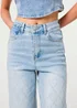 Pink Vanilla Blue Studded Diamond Jeans - 14 Image 3