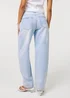 Pink Vanilla Blue Ripped Washed Barrel Jeans - 6 Image 4