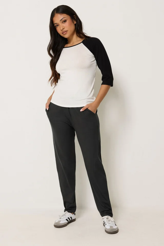 PixieGirl Petite Black Harem Trousers