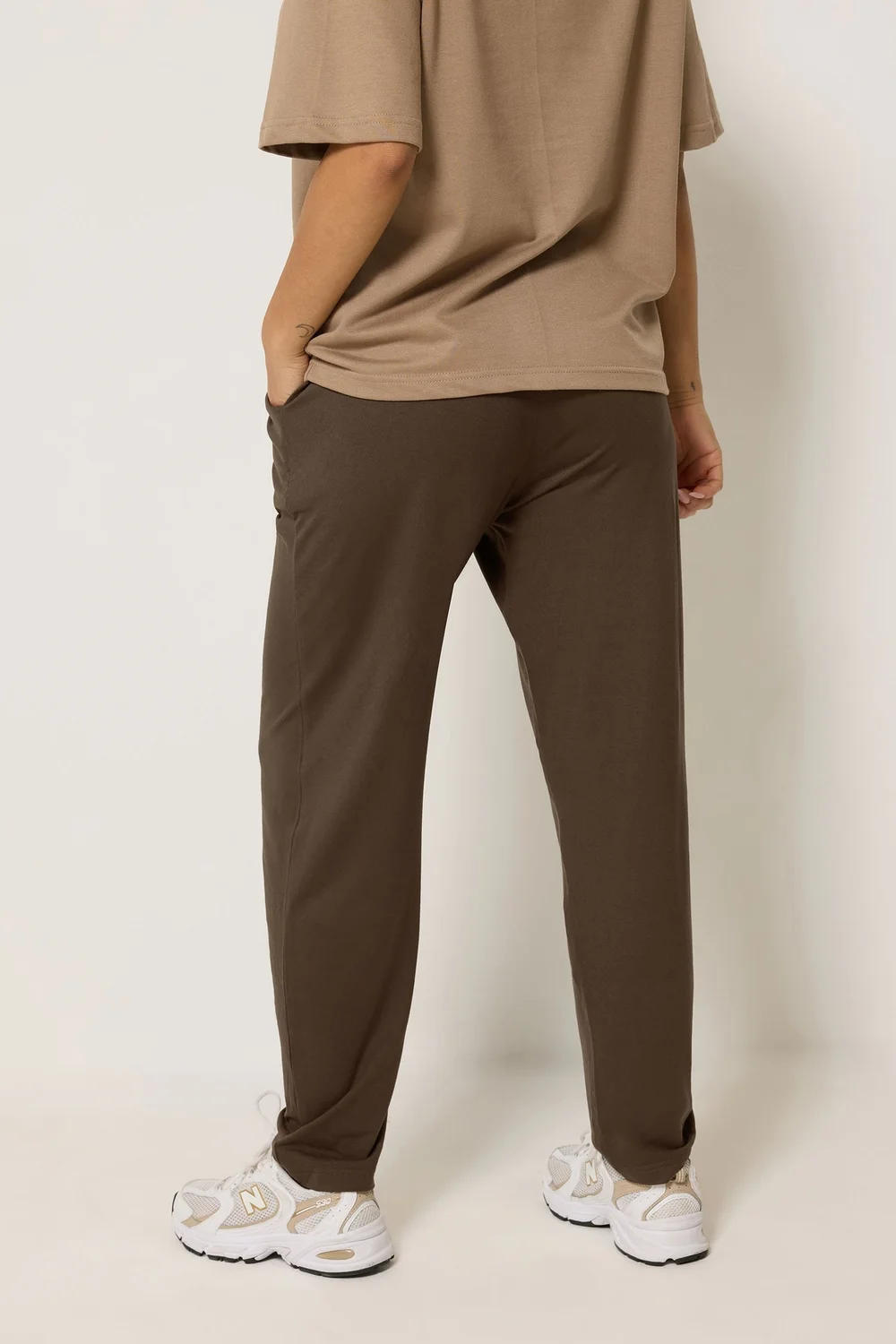 PixieGirl Petite Chocolate Brown Harem Trousers - 18/l27 Image 5