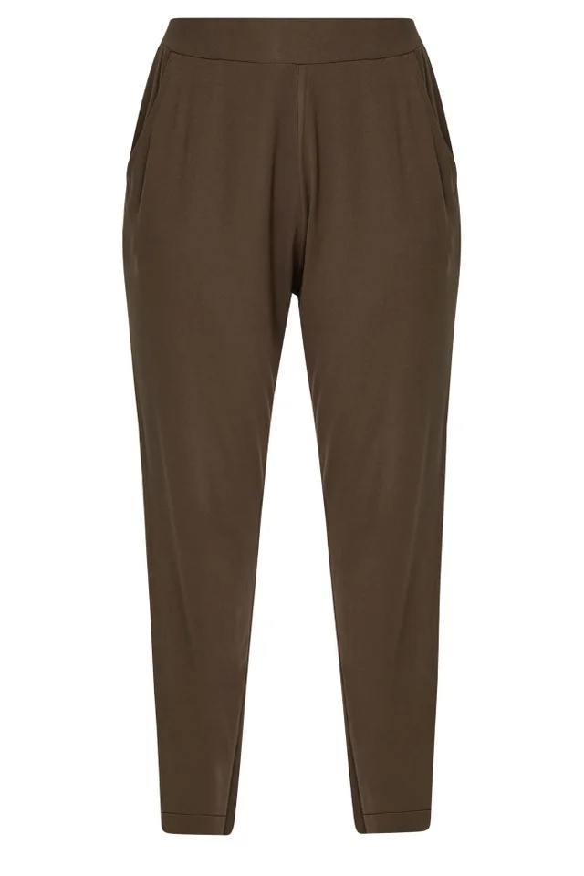 PixieGirl Petite Chocolate Brown Harem Trousers