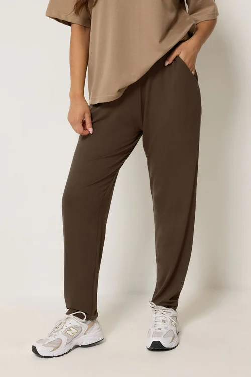 PixieGirl Petite Chocolate Brown Harem Trousers - 18/l27 Image 4