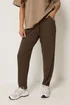 PixieGirl Petite Chocolate Brown Harem Trousers - 18/l27 Image 4