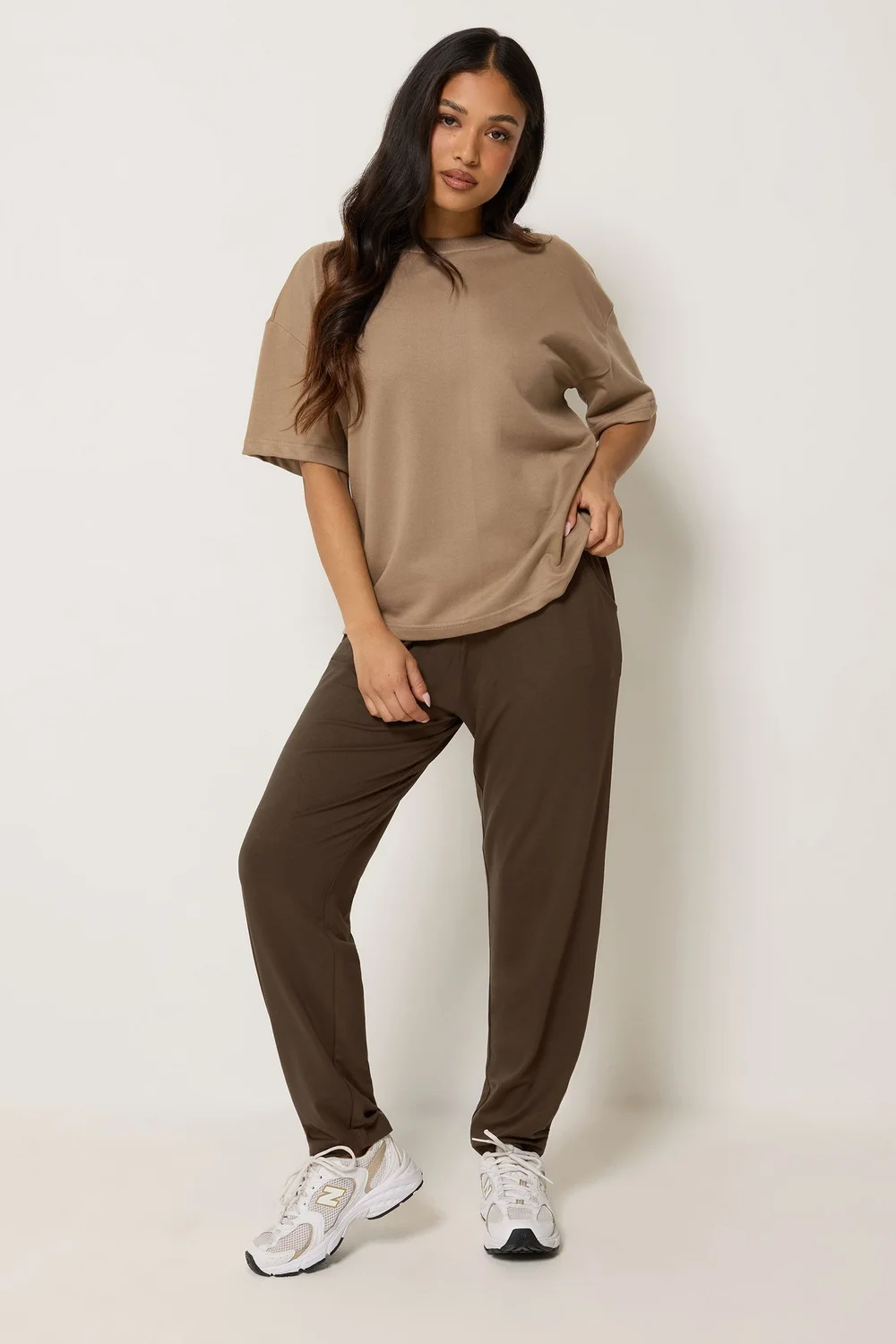 PixieGirl Petite Chocolate Brown Harem Trousers - 18/l27 Image 3