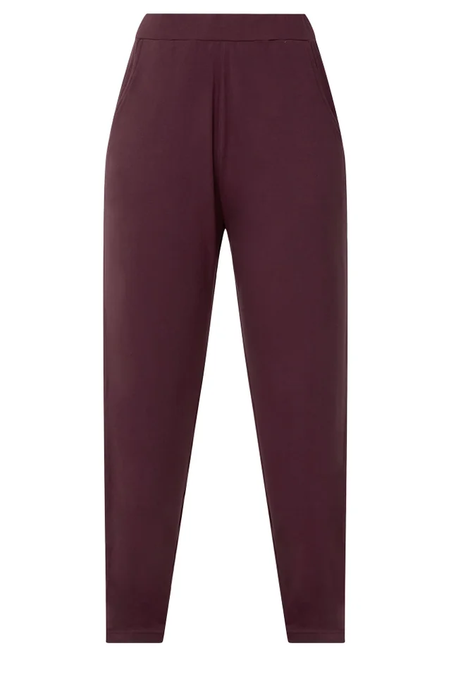 PixieGirl Petite Burgundy Red Harem Trousers