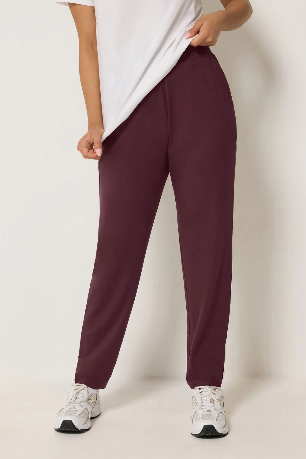 PixieGirl Petite Burgundy Red Harem Trousers - 8/L27 Image 3