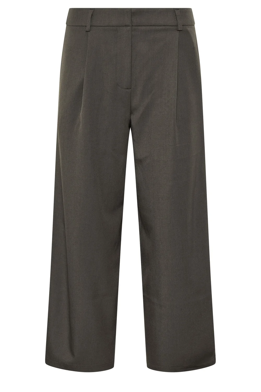 PixieGirl Petite Dark Grey Barrel Leg Trousers - 6/L27 Image 5