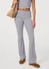 Pink Vanilla Blue Stripe Turnover Trousers - L Image 2