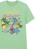 Spiral Galaxy Estate Italiana Mint Graphic Boyfriend Fit T-Shirt - M Image 2