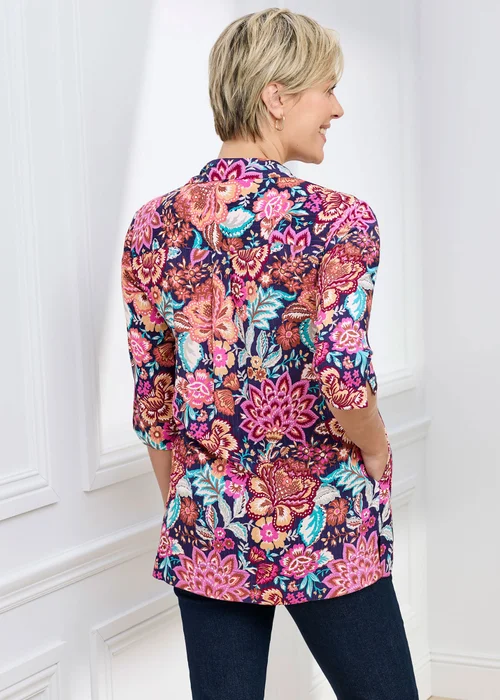 Cotton Traders Marine Print Tunic With Pockets - 10 Image 3