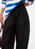 Pink Vanilla Black Pocket Detail Wide Leg Cargo Trousers - S/M Image 3