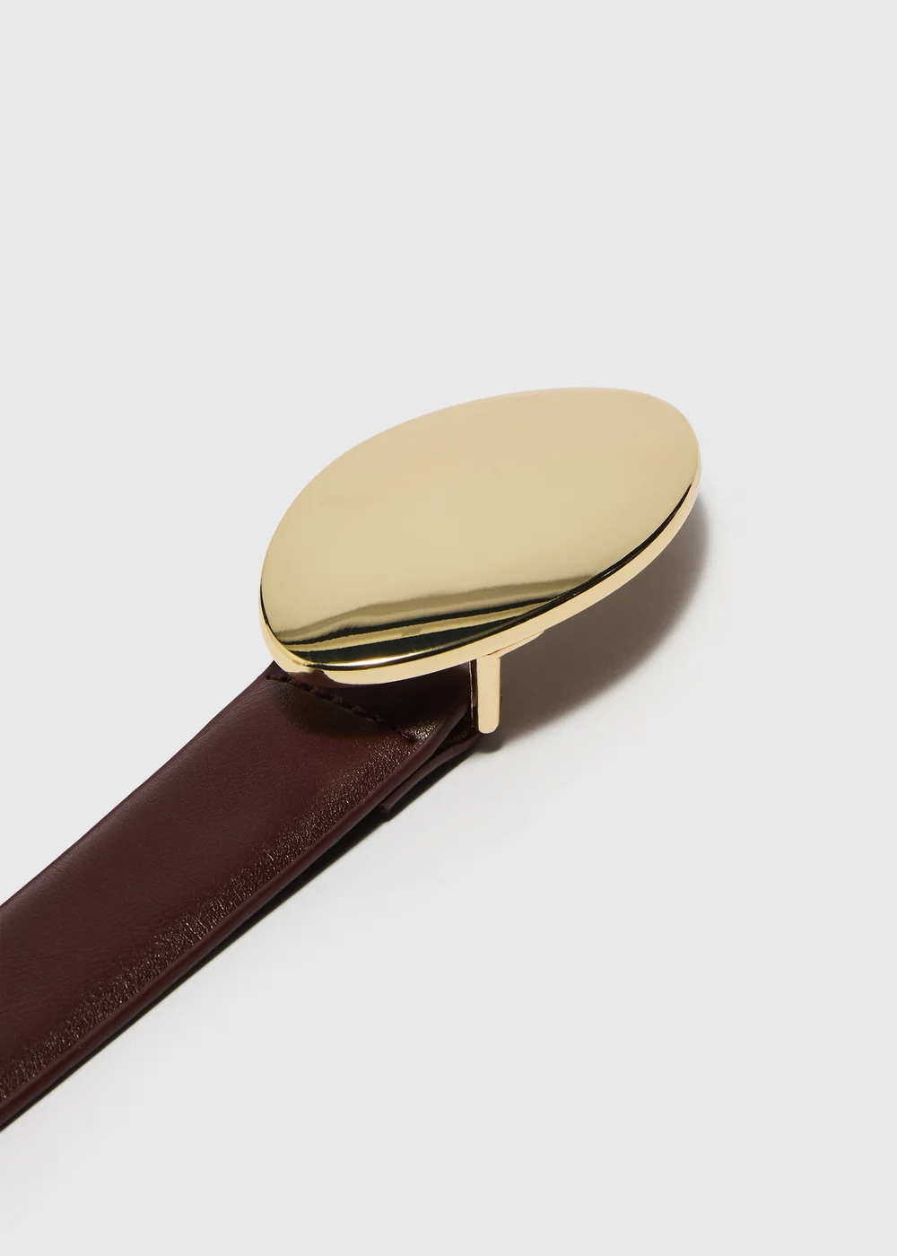 Burgundy XL Buckle Belt - S Image 2