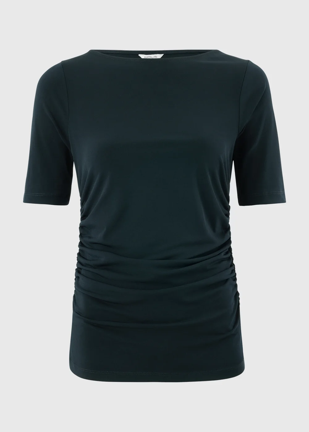 Navy Ruched Top - Size 8 Image 1