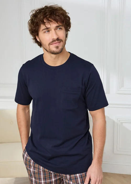 Cotton Traders Multi 2 Pack Short Sleeve Cotton Tops - L Image 3
