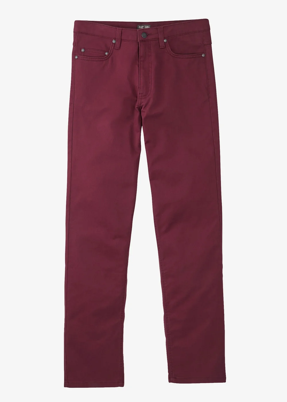 Cotton Traders Bordeaux Mens Coloured Jeans - 36/L34 Image 4