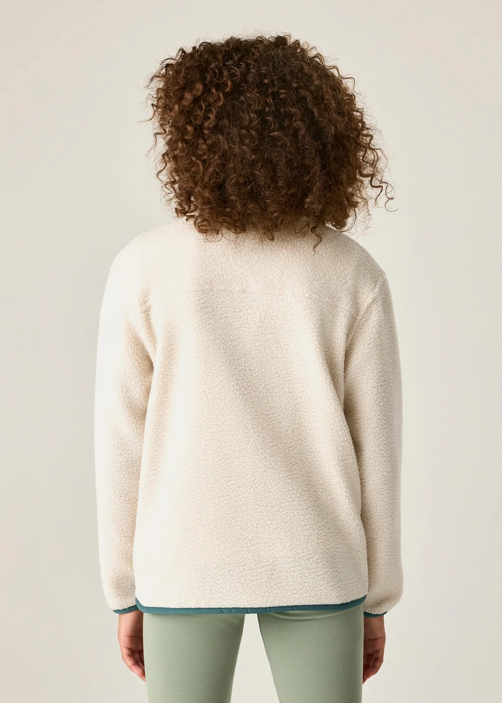Regatta Cream Frankie Junior Warm Fleece (3-13 years) - 9-10 Yrs Image 3