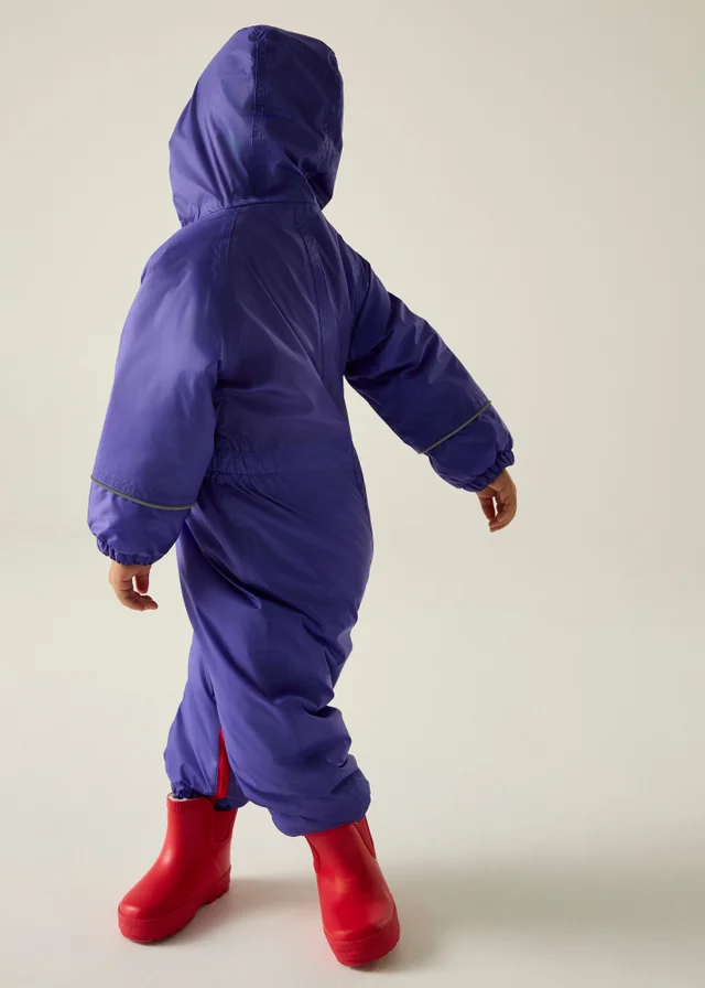 Regatta Purple Splosh III Insulated All-in-One Suit (6-72 months)
