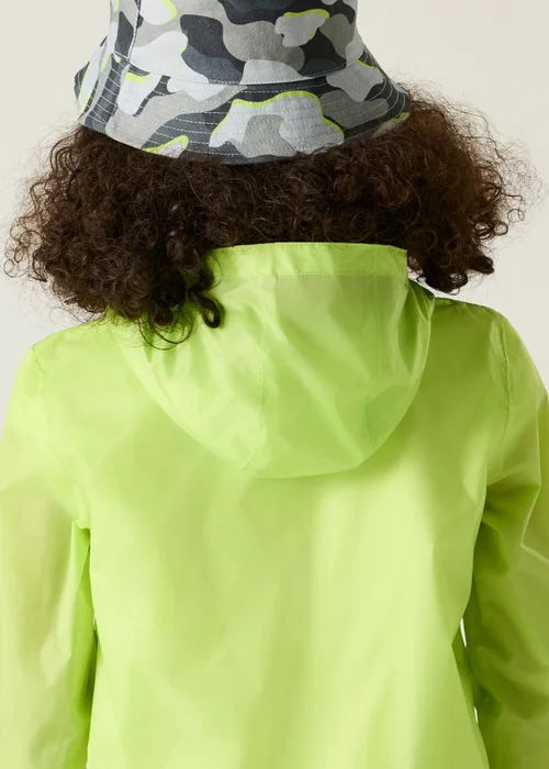 Regatta Green Waterproof Kids Pack It Jacket III (2-13 years) - 13 Yrs Image 4