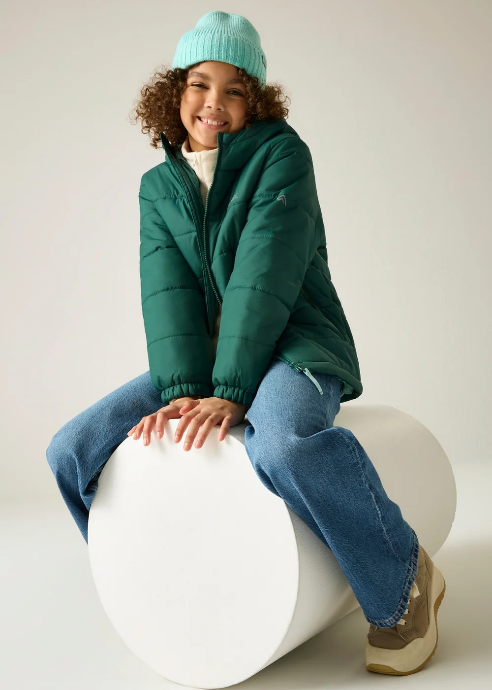 Regatta Green Lofthouse Insulated Jacket (3-13 years) - 9-10 Yrs Image 5