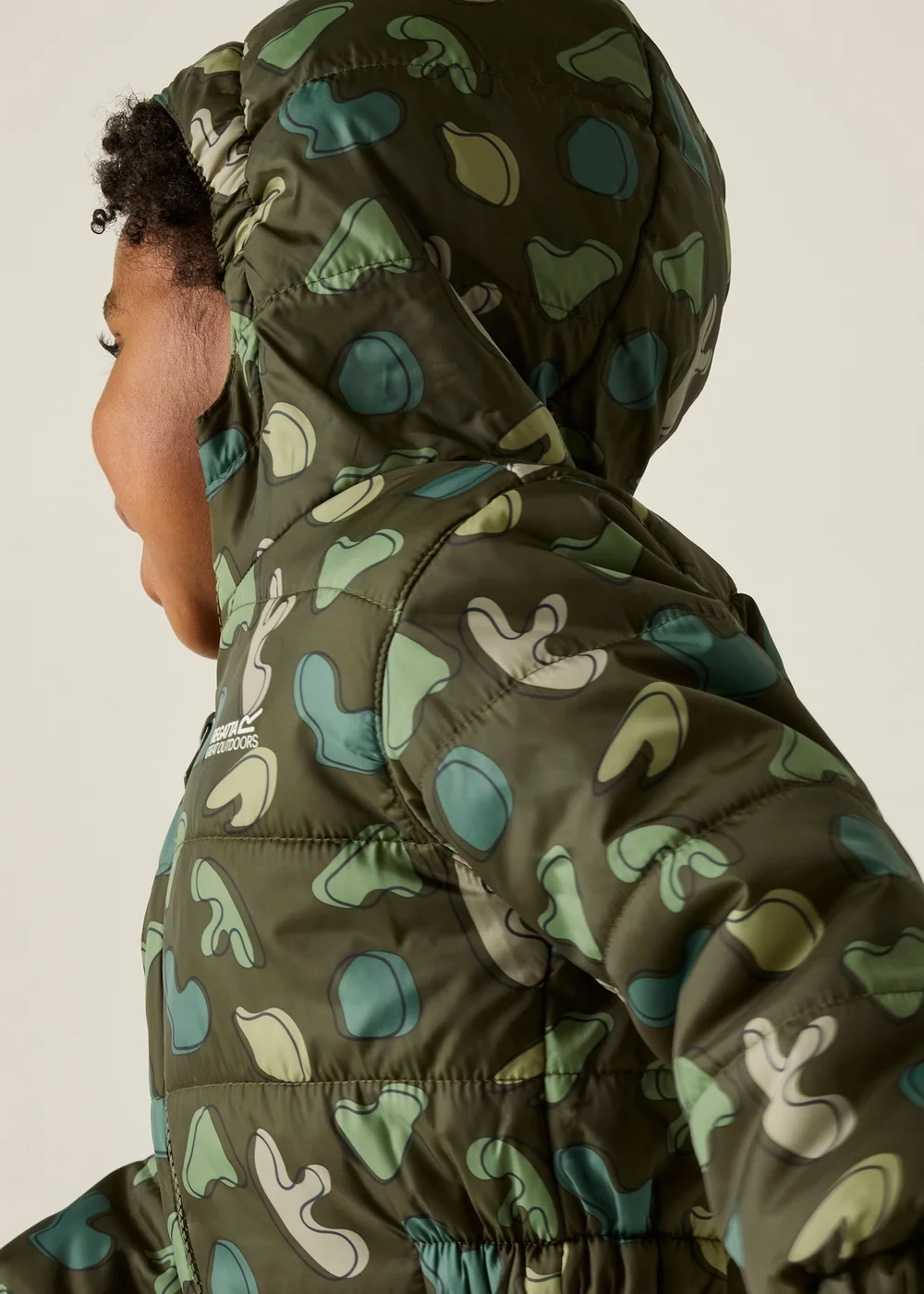 Regatta Khaki Penrose Waterproof Puddlesuit (6-72 months) - 1-1.5 Yrs Image 4