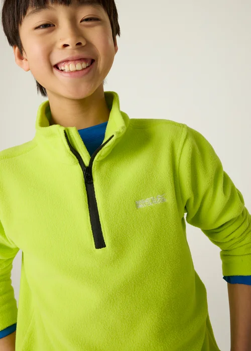 Regatta Lime Hot Shot II Soft Fleece (3-13 years) - 3-4 Yrs Image 5