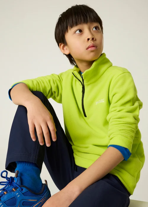 Regatta Lime Hot Shot II Soft Fleece (3-13 years) - 3-4 Yrs Image 6
