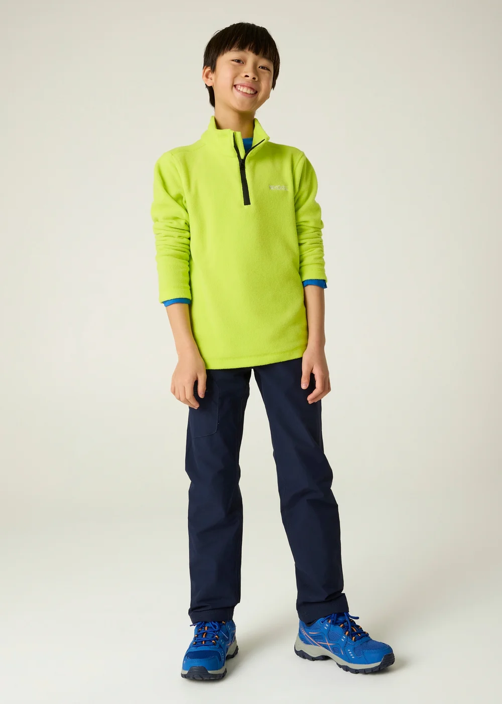 Regatta Lime Hot Shot II Soft Fleece (3-13 years) - 3-4 Yrs Image 3