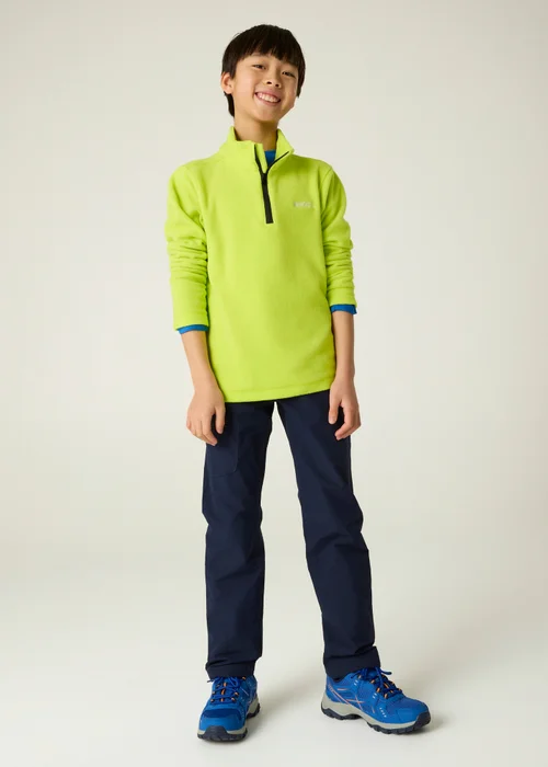 Regatta Lime Hot Shot II Soft Fleece (3-13 years) - 3-4 Yrs Image 3