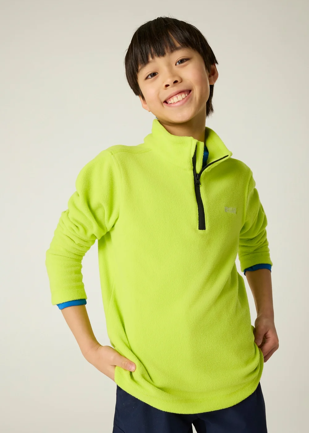 Regatta Lime Hot Shot II Soft Fleece (3-13 years) - 3-4 Yrs Image 1