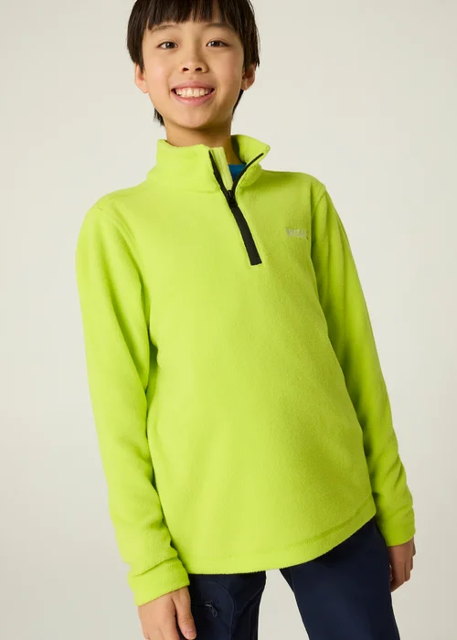 Regatta Lime Hot Shot II Soft Fleece (3-13 years) - 3-4 Yrs Image 4