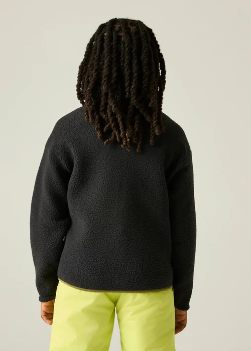 Dare 2b Black/Green Zesty II Soft Fleece (3-13 years) - 3-4 Yrs Image 2