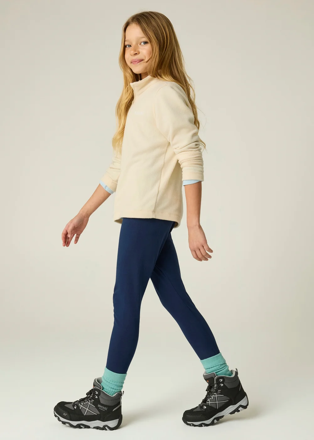Regatta Cream Hot Shot II Soft Fleece (3-13 years) - 11-12 Yrs Image 3