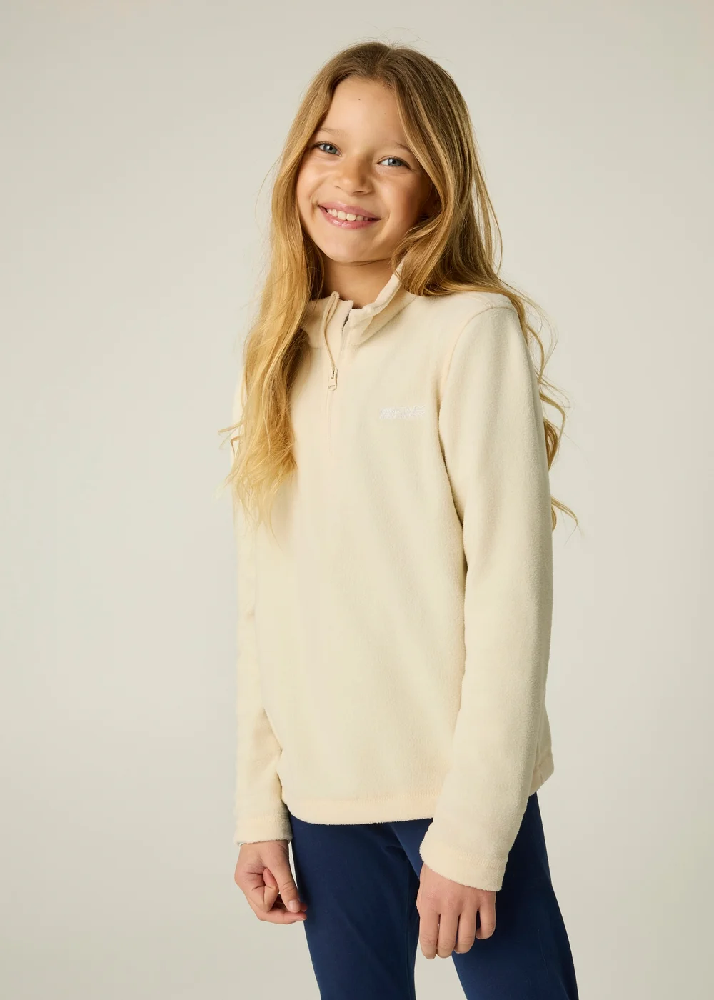 Regatta Cream Hot Shot II Soft Fleece (3-13 years) - 11-12 Yrs Image 1
